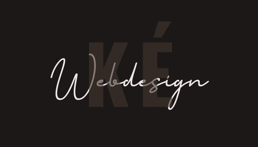 Kézjegywebdesign logó (sötét)